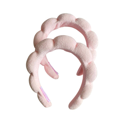 Soft Beauty Accessories - Pink Sponge Headband
